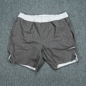 Legends Shorts Mens Large Gray Luka Athletic Lined Pockets Training Running